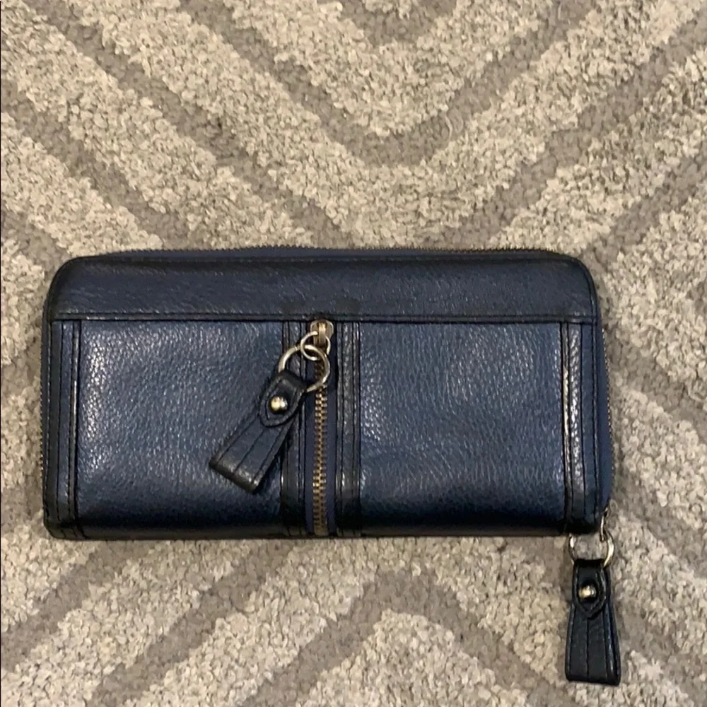 Kenneth Cole Reaction Blue wallet